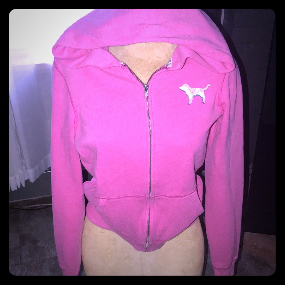 SOLD- Vs Pink hoodie